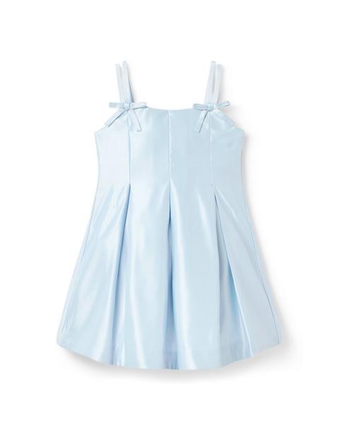 The Satin Pleated Party Dress