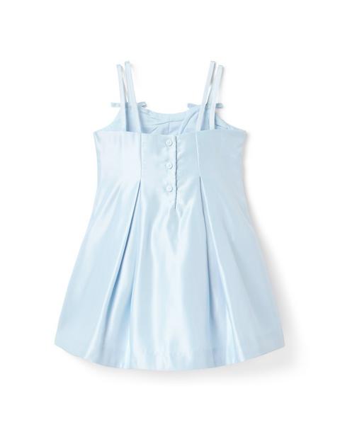 The Satin Pleated Party Dress