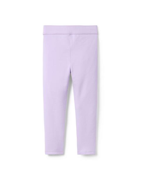 Seamed Button Ponte Pant