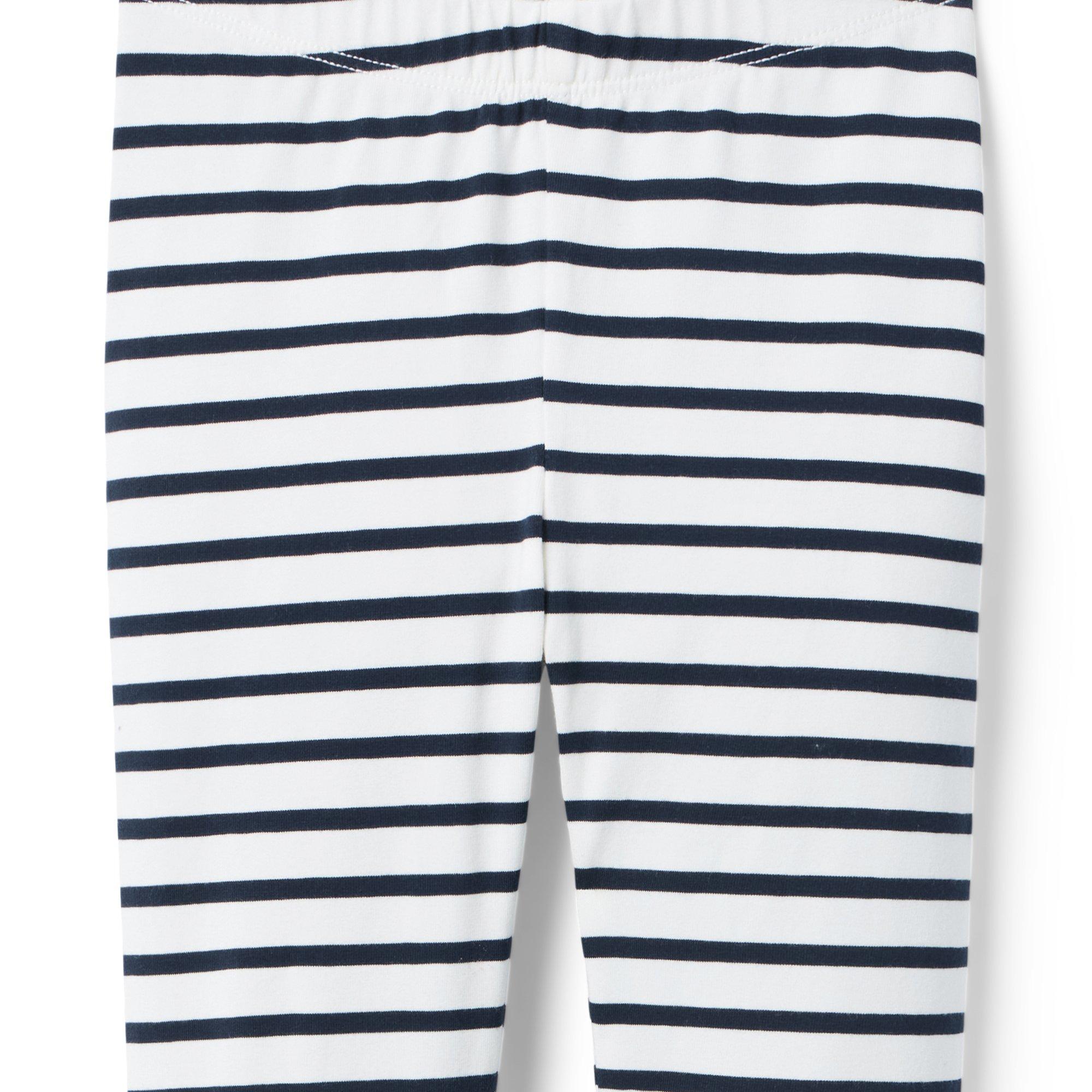 Striped Ponte Legging image number 1