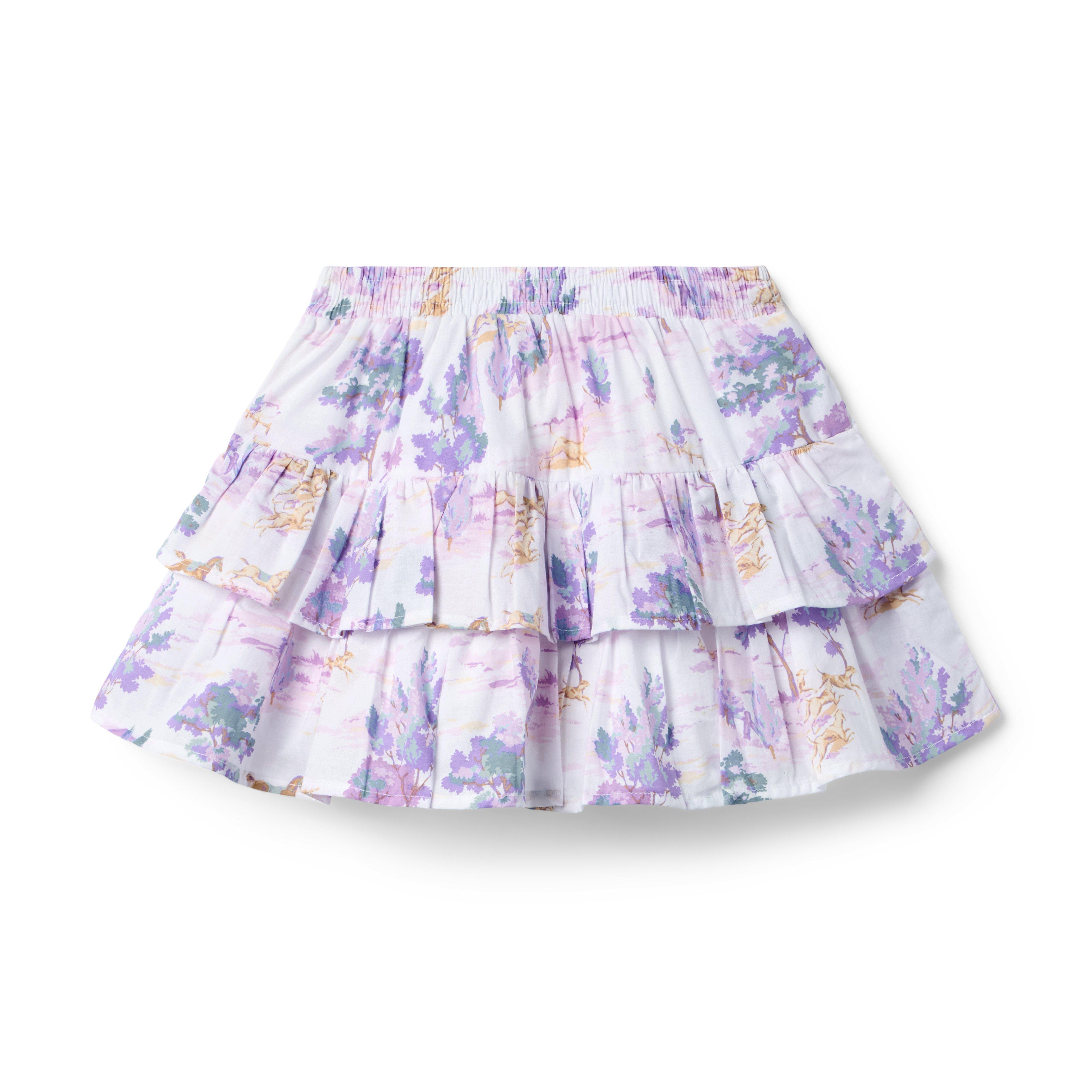 Countryside Toile Ruffle Skort image number 2