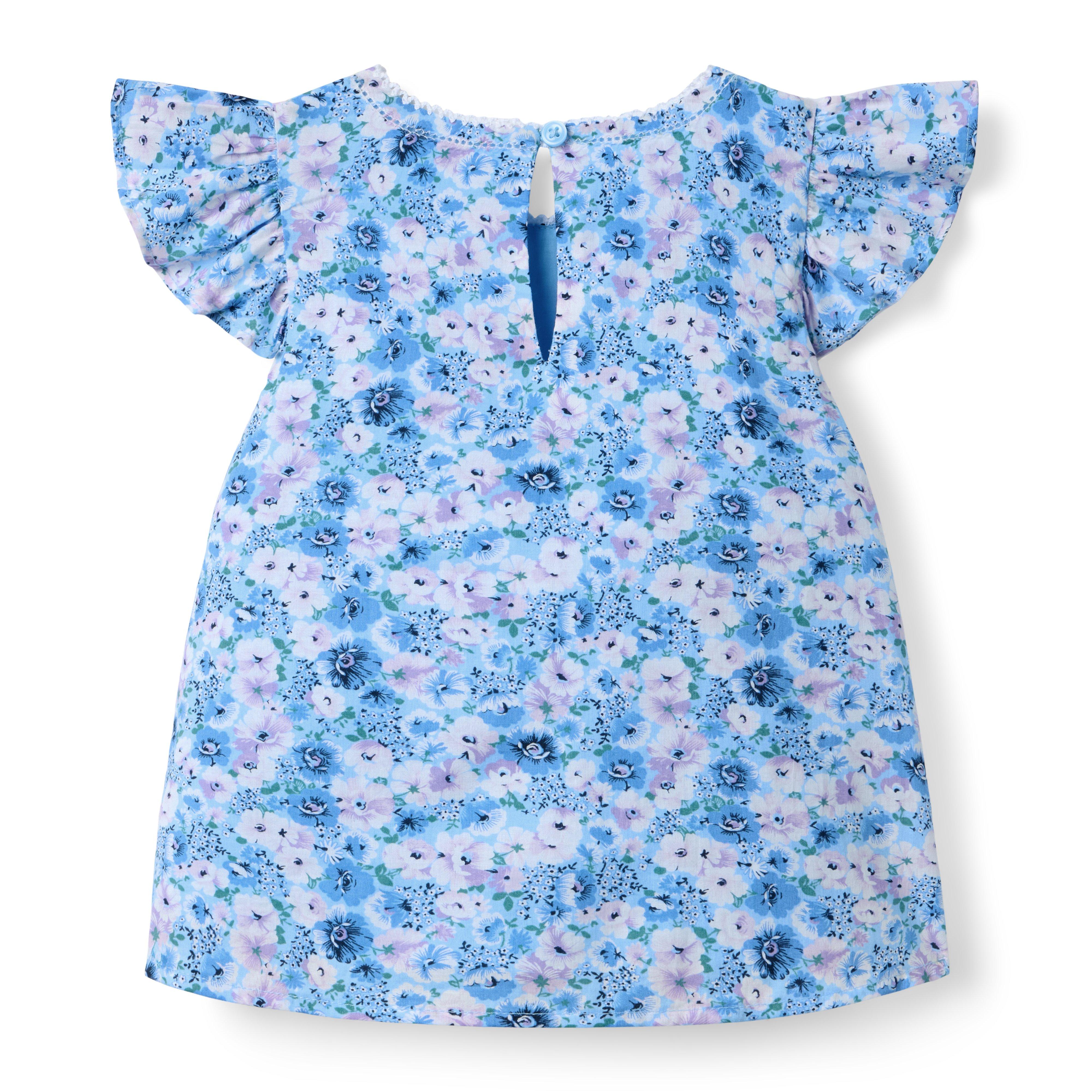 Floral Flutter Sleeve Top image number 2