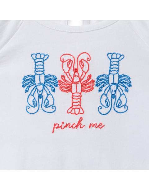 Lobster Flutter Sleeve Tee