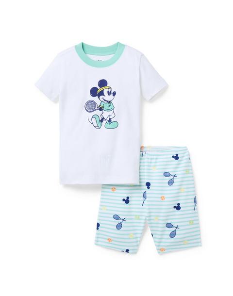 Organic Cotton Disney Mickey Mouse Tennis Short Pajama