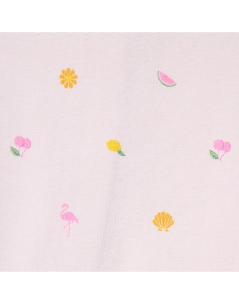 Baby Organic Cotton Fruit Footed Pajama