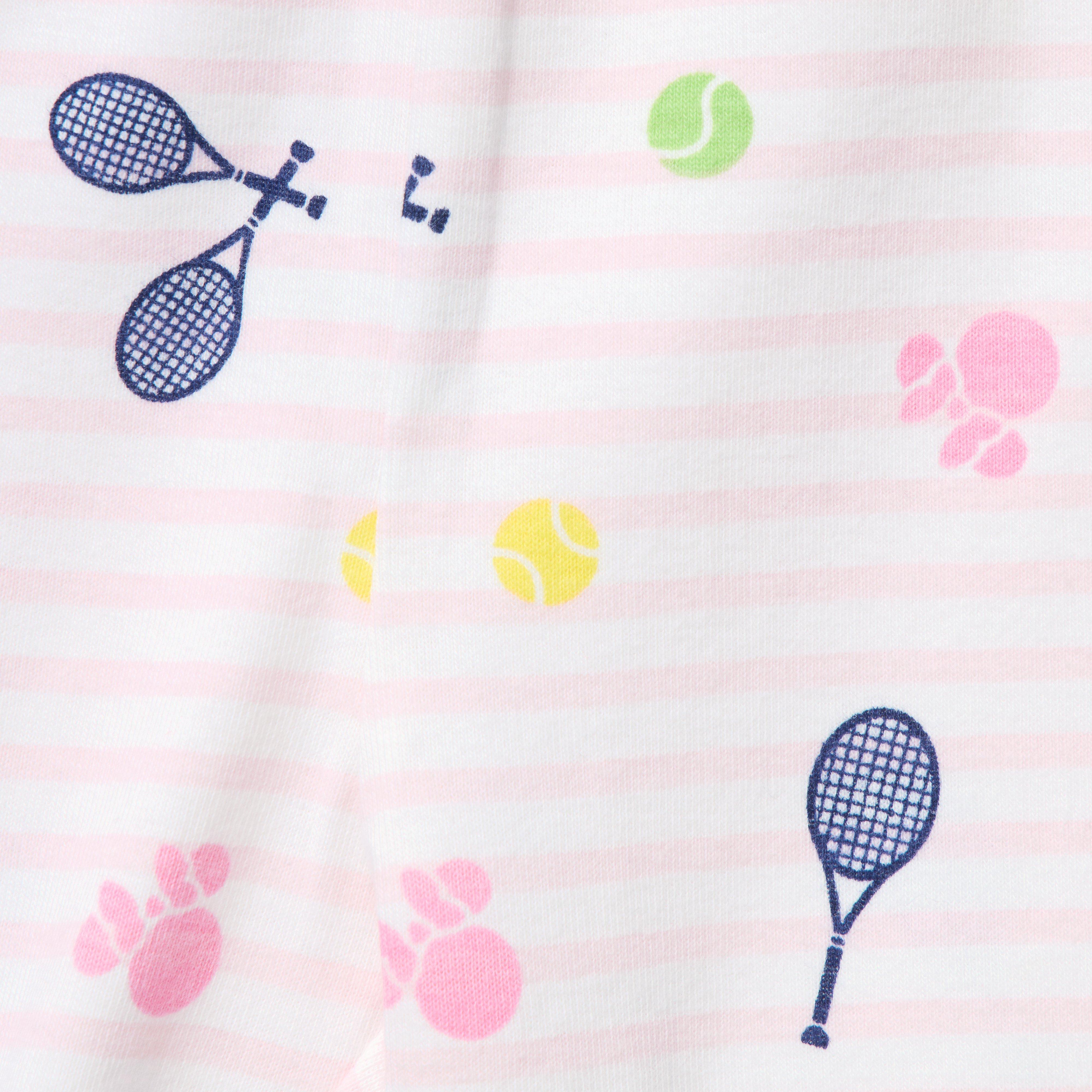 Organic Cotton Disney Minnie Mouse Tennis Short Pajama image number 1