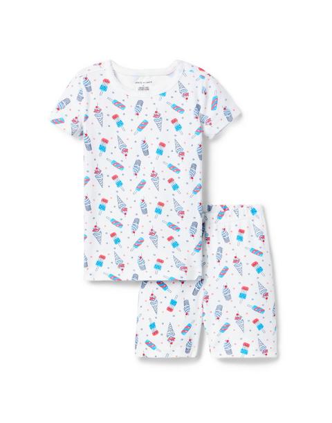 Organic Cotton Ice Cream Short Pajama