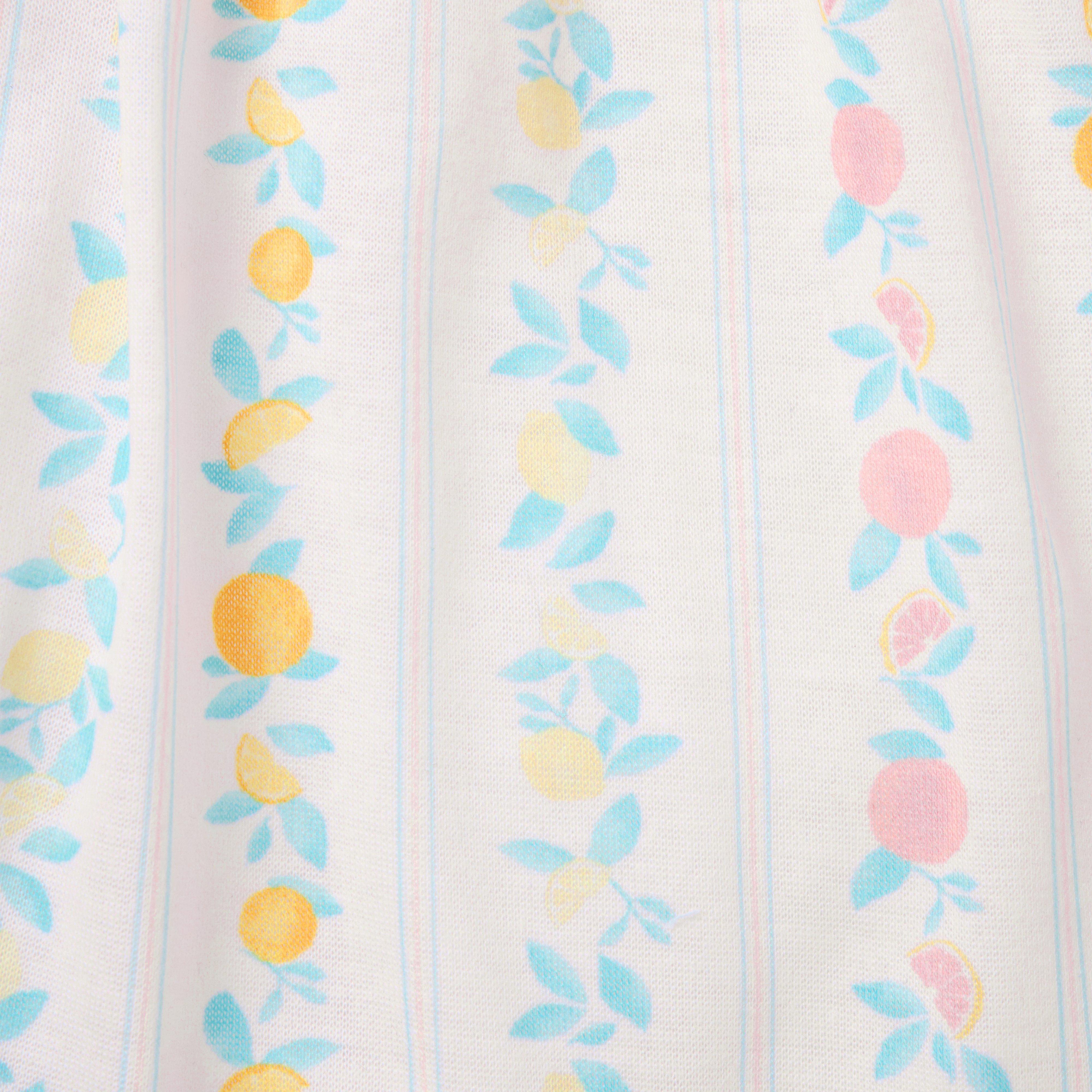 Classic Sleeveless Pajama Set In Fruit Vine image number 1