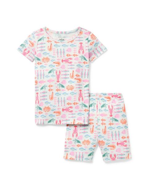 Organic Cotton Lobster Short Pajama
