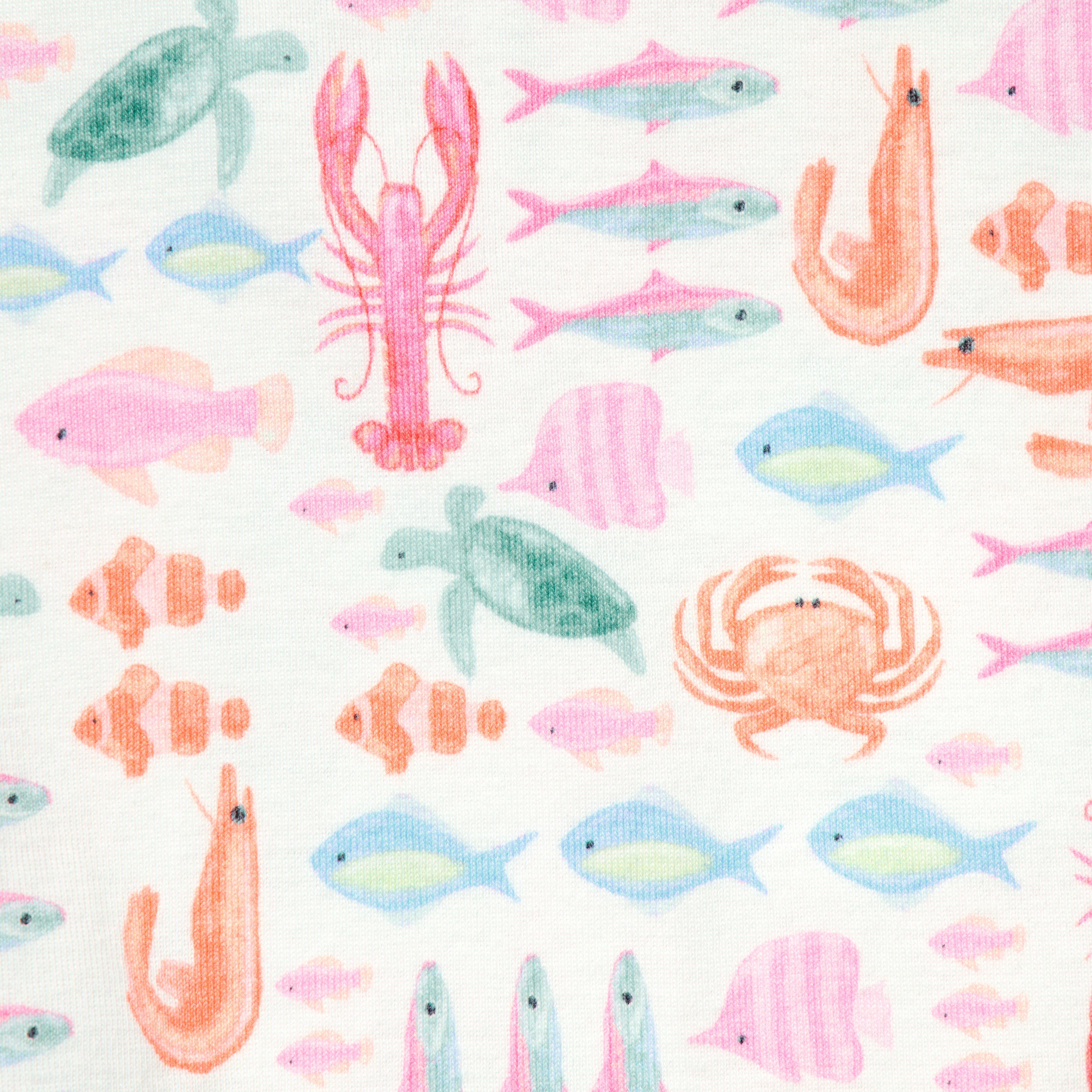 Organic Cotton Lobster Short Pajama image number 1