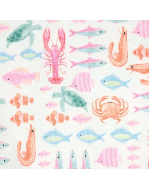 Organic Cotton Lobster Short Pajama