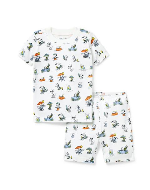 Organic Cotton Peanuts Travel Short Pajama