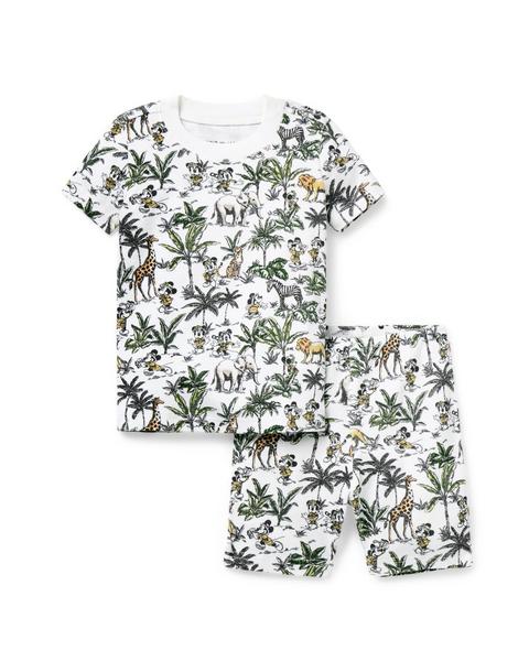 Organic Cotton Disney Mickey Mouse Safari Short Pajama