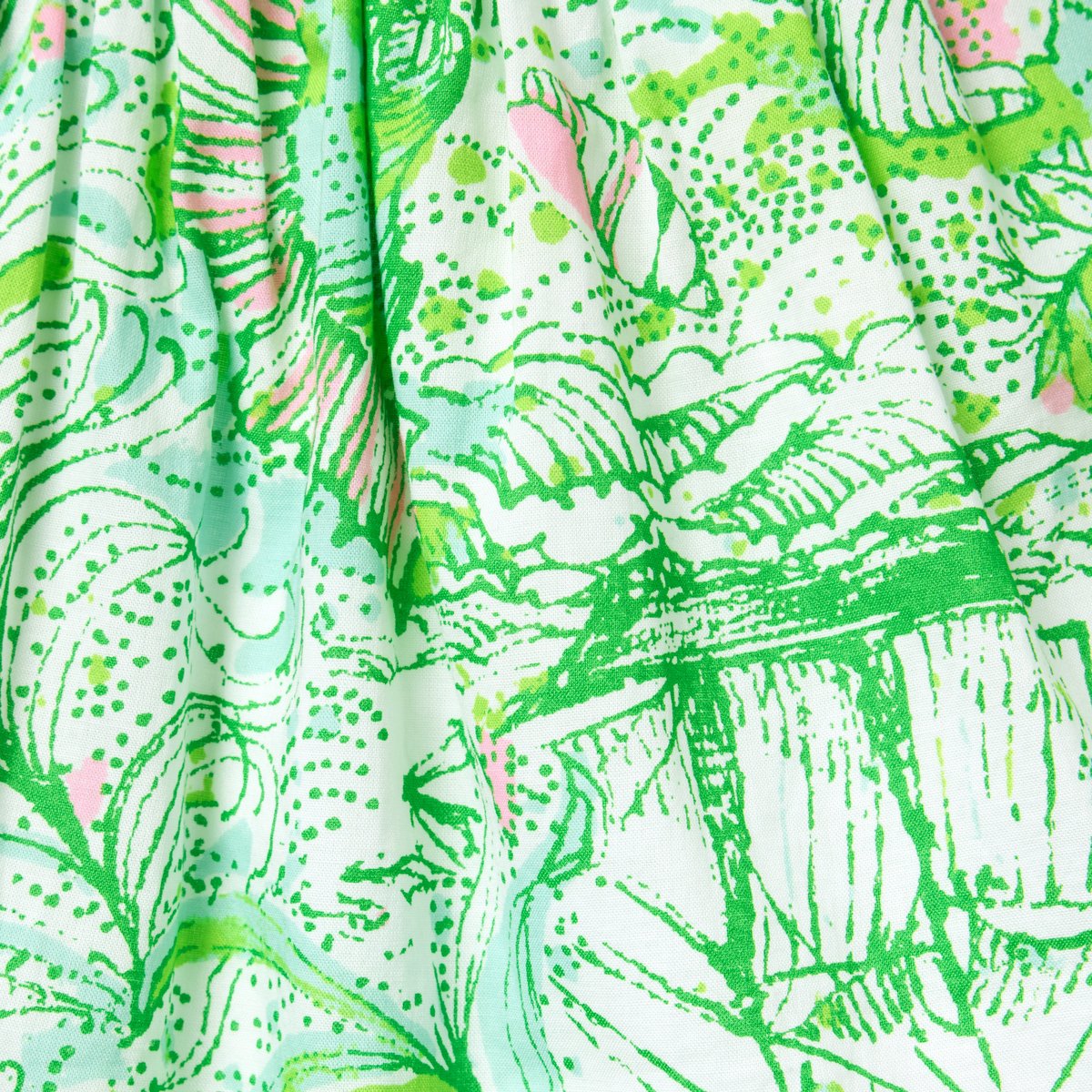 Топы Lilly Pulitzer x Janie and Jack Tessa для девочек, цвет: Зелёный — фото 5