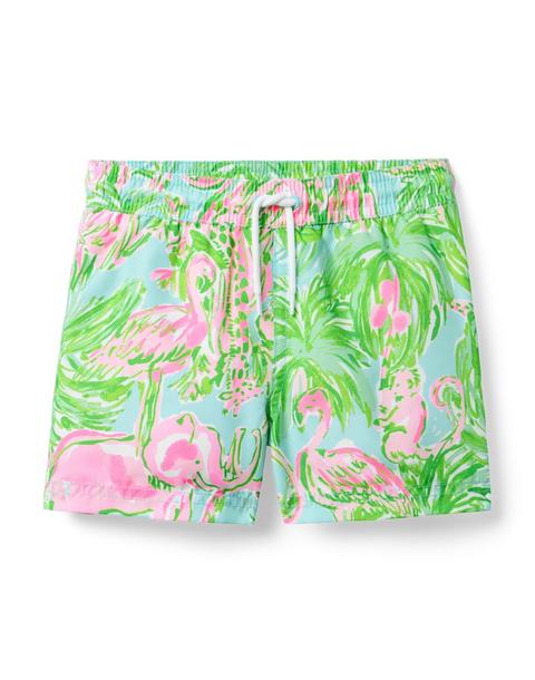 Lilly Pulitzer x Janie and Jack Carter Swim Trunk