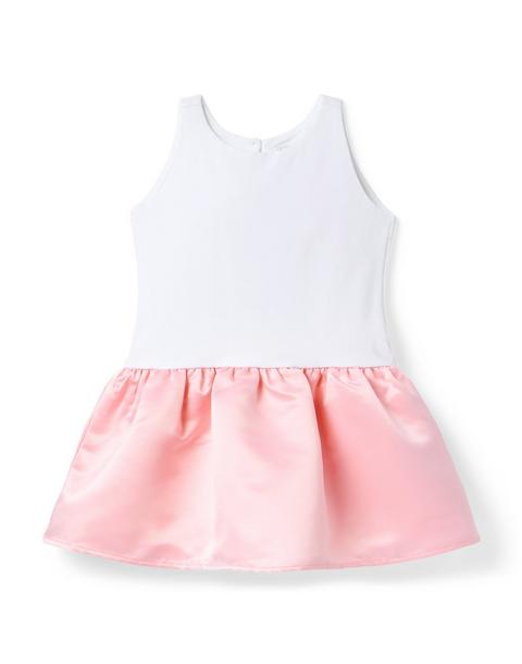 THINK PINK Satin Skirt Dress
