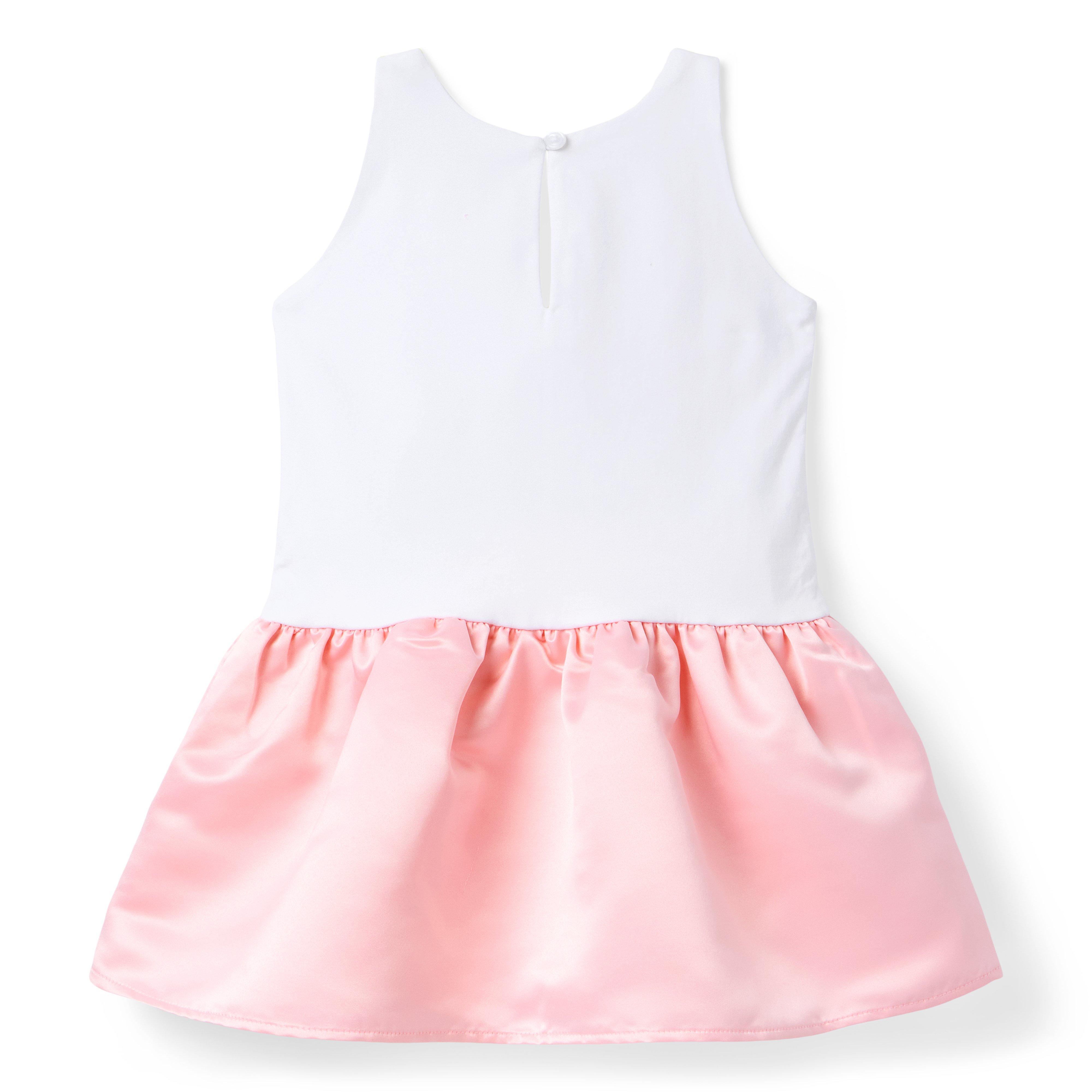 THINK PINK Satin Skirt Dress image number 2