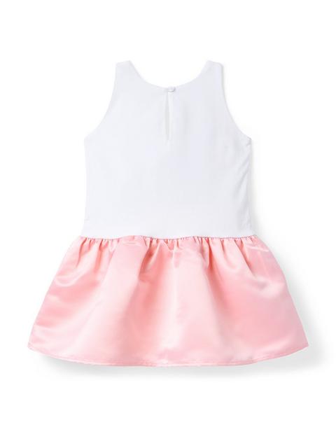 THINK PINK Satin Skirt Dress