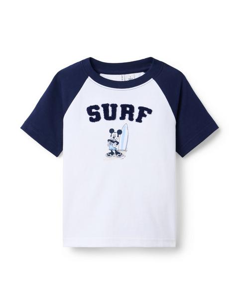 Disney Mickey Mouse Surf Baseball Tee