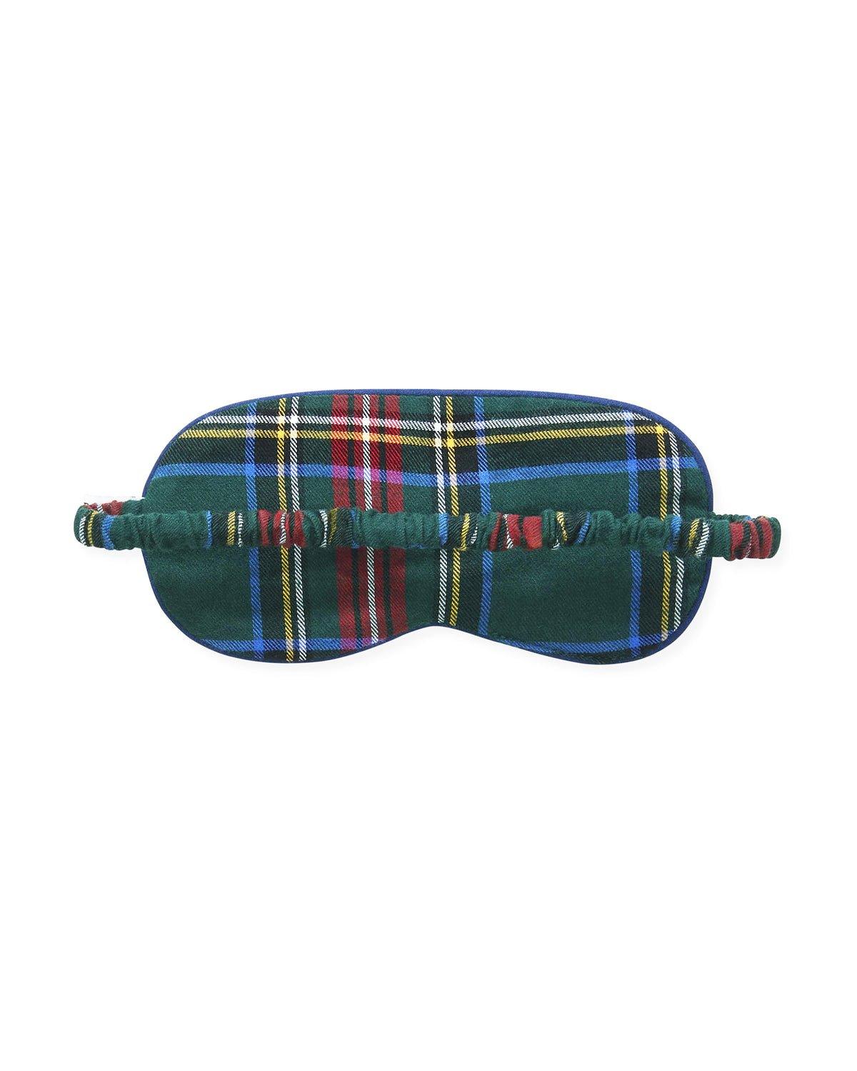 Petite Plume Kid's Twill Sleep Mask in Kensington Tartan image number 2