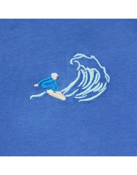Embroidered Surfer Icon Tee