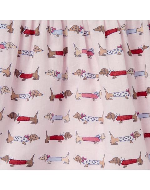 Baby Dachshund Ruffle Matching Set