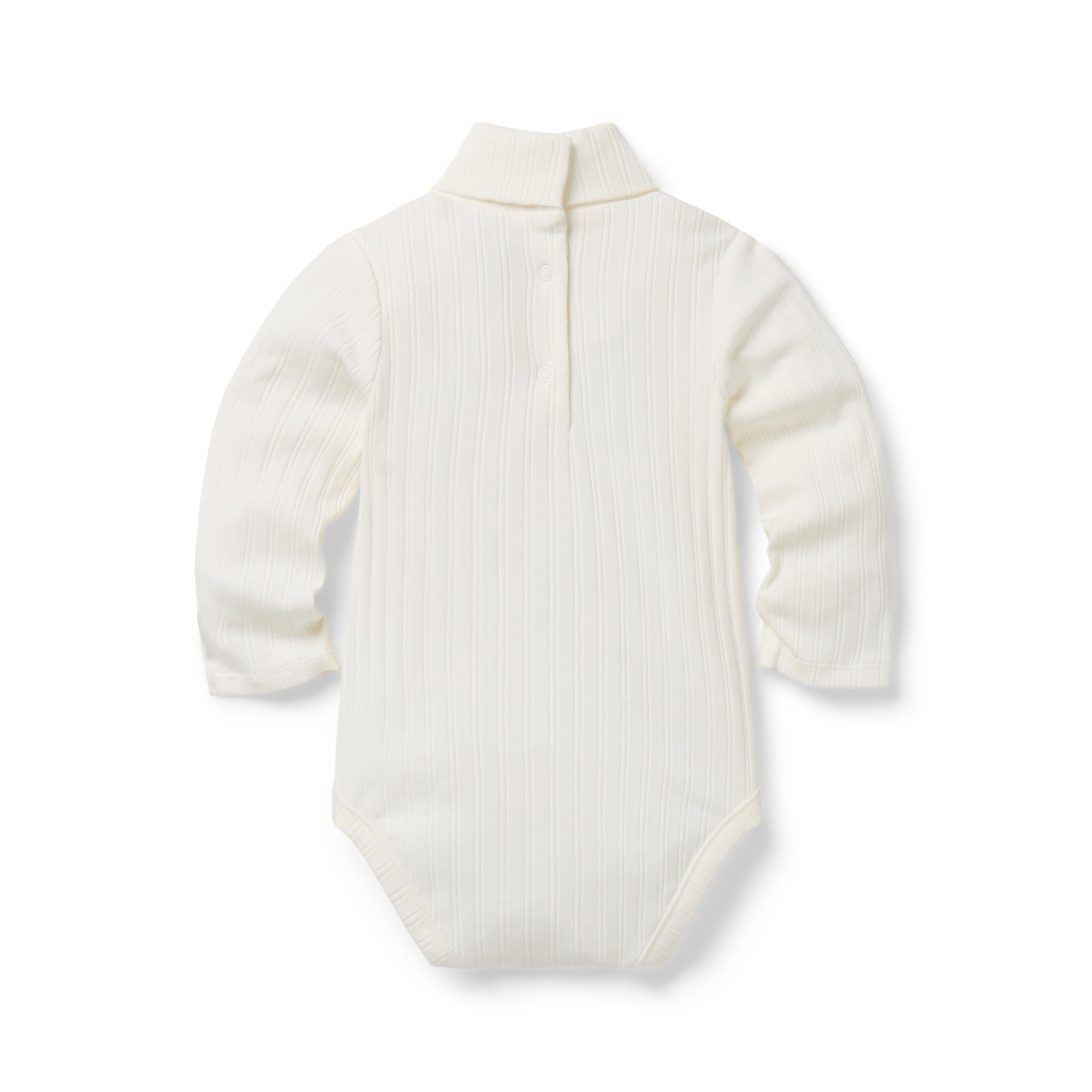 Baby Ribbed Turtleneck Bodysuit image number 1