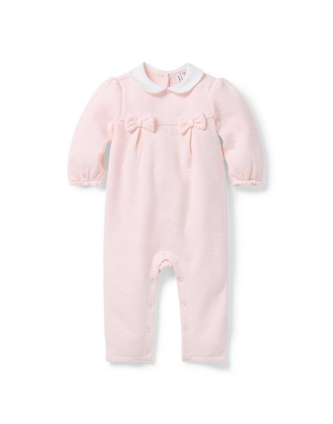 Baby Quilted Floral One-Piece