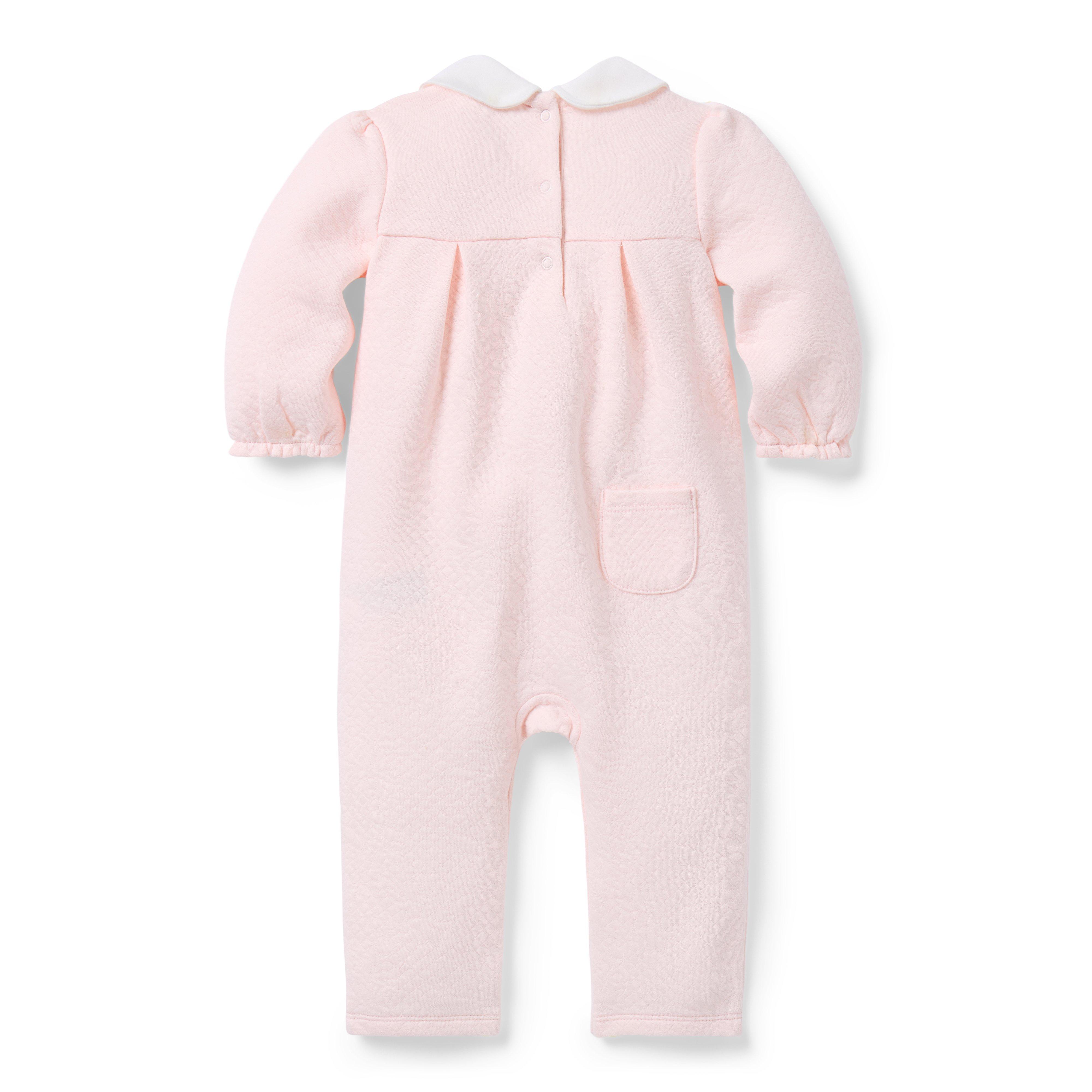 Baby Quilted Floral One-Piece image number 2