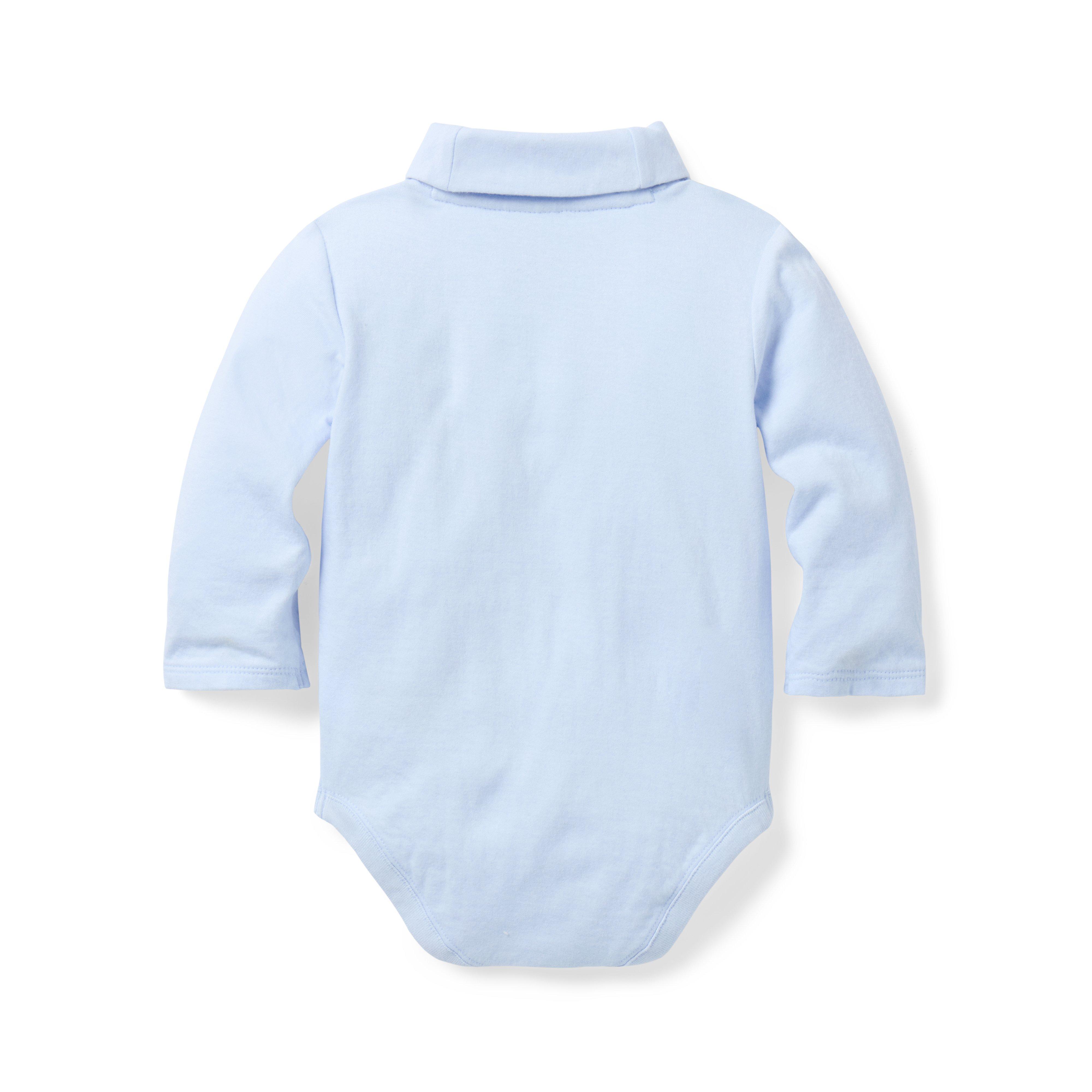 Baby Shawl Collar Bodysuit image number 1