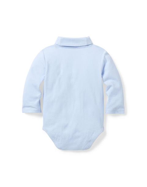 Baby Shawl Collar Bodysuit