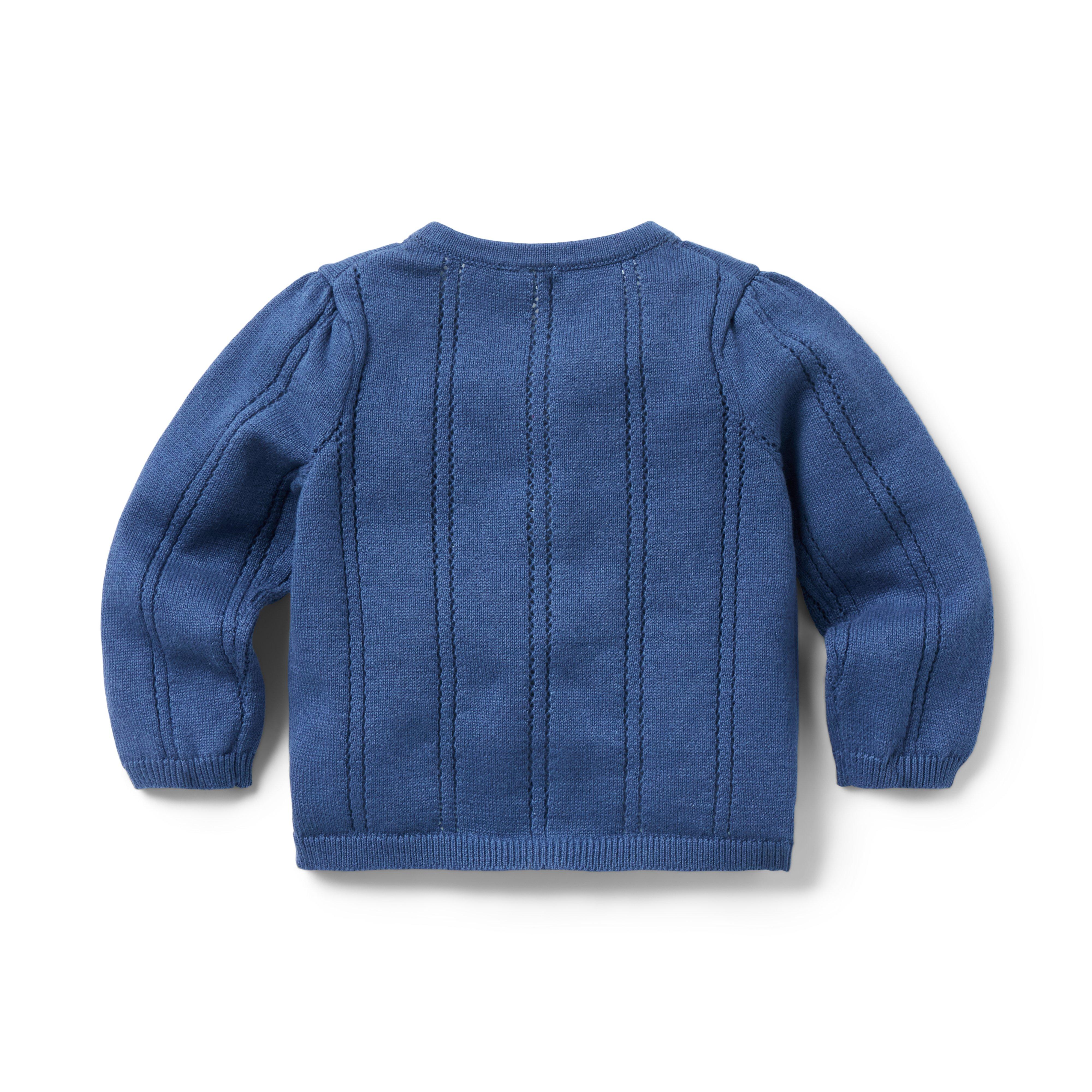 Baby Crochet Flower Cardigan image number 2