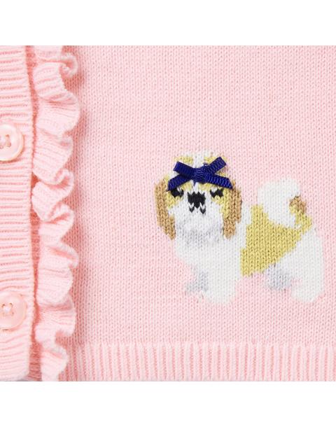 Baby Dog Ruffle Cardigan