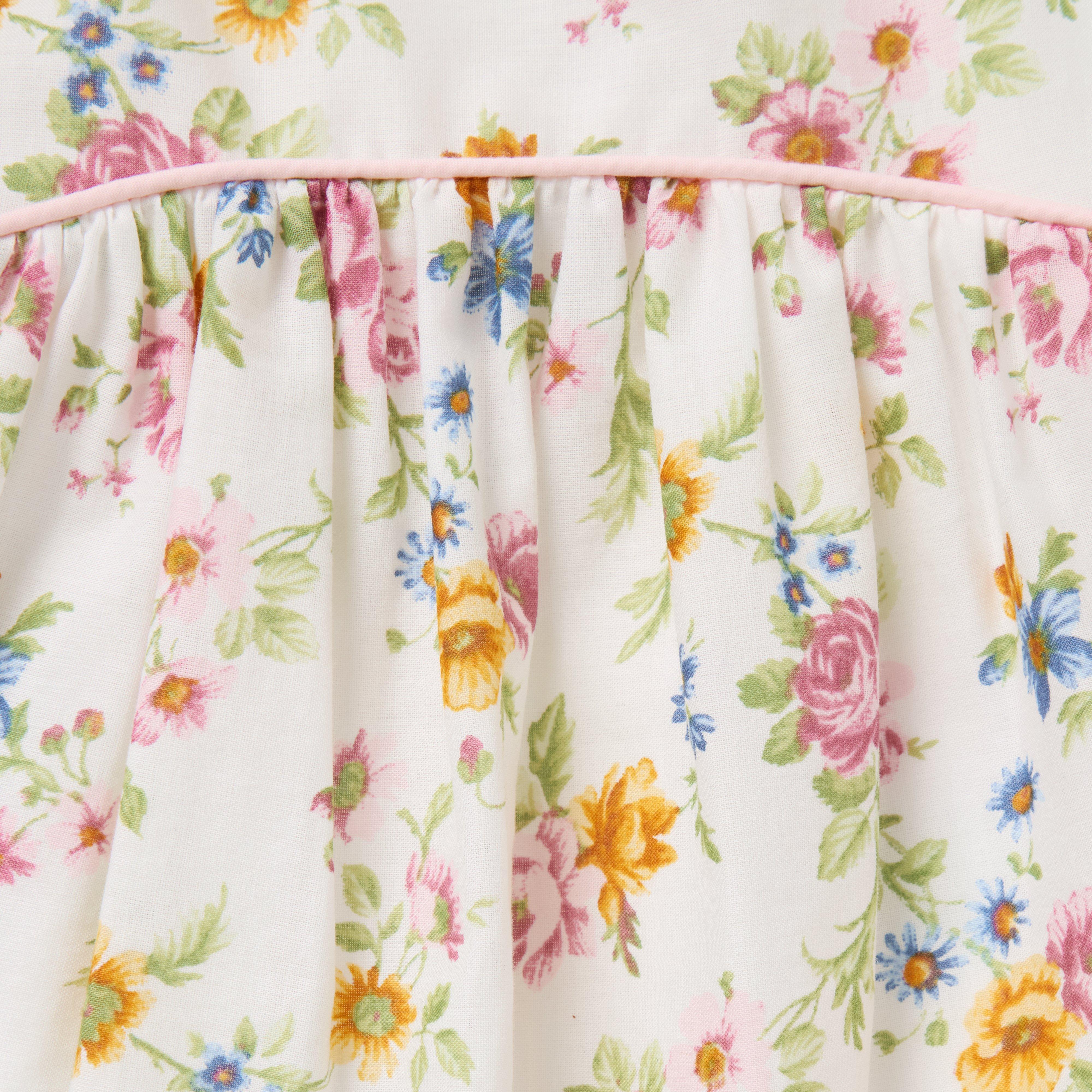 Baby Floral Border Dress image number 1