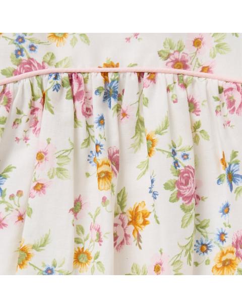 Baby Floral Border Dress