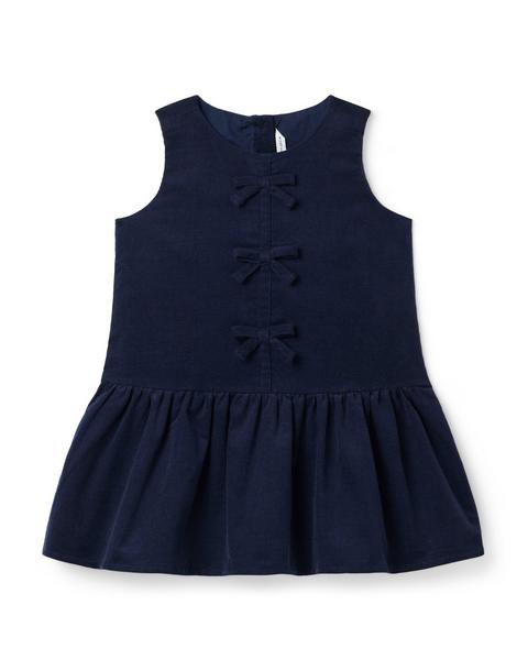 The Corduroy Bow Dress