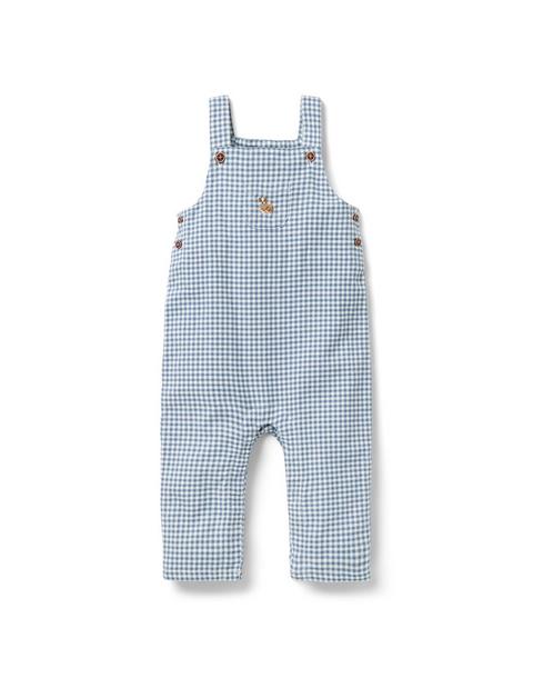 Baby Gingham Dog Overall