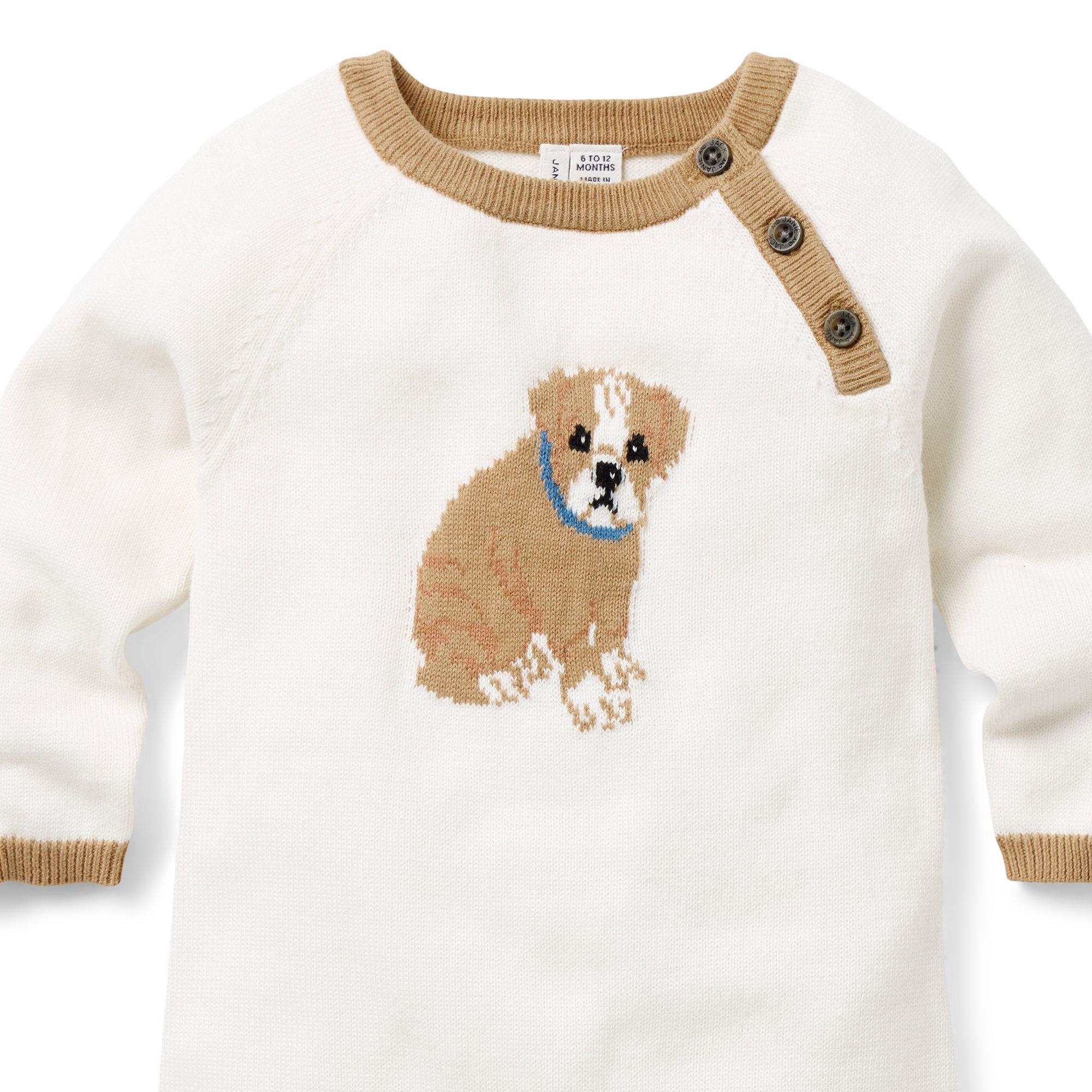 Baby Dog Sweater One-Piece image number 1
