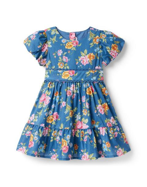 The Floral Puff Sleeve Dress