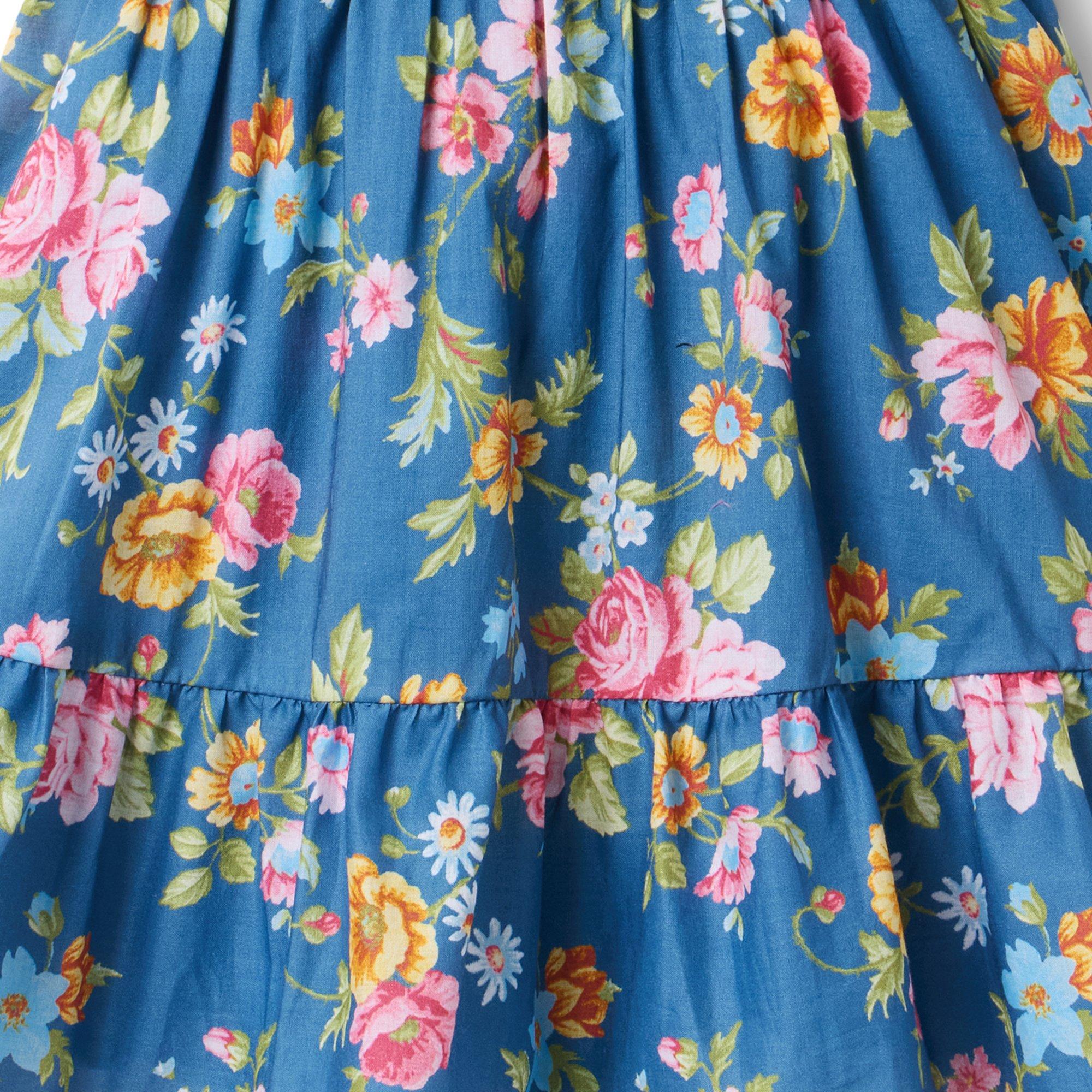 The Floral Puff Sleeve Dress image number 1