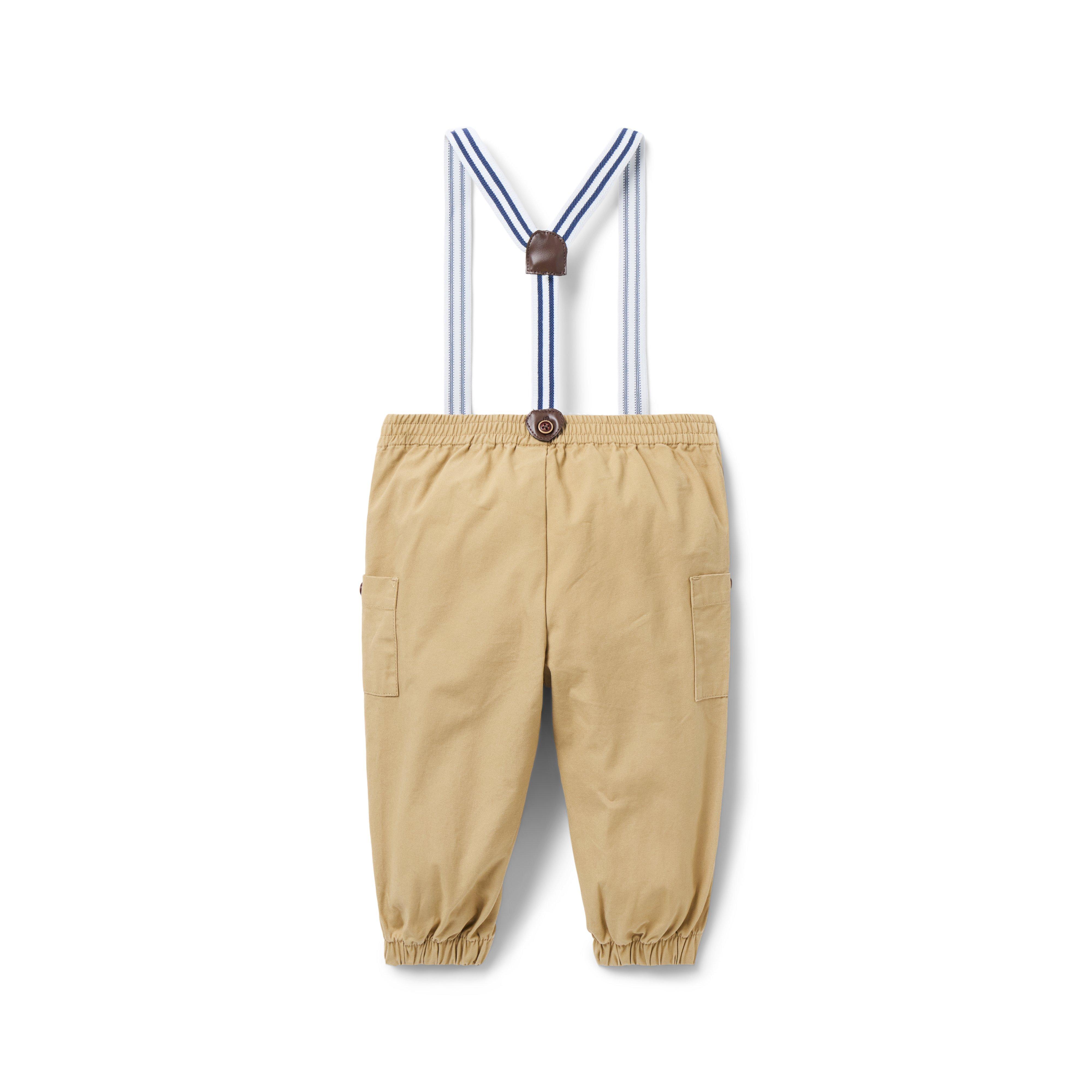 Baby Canvas Suspender Pant image number 1