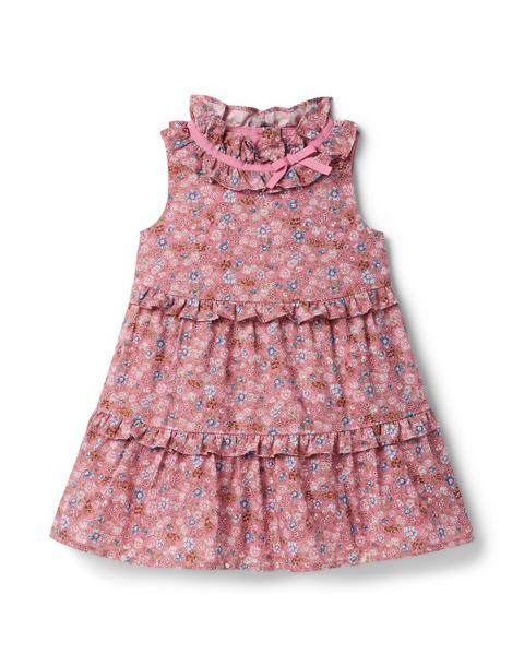 Ditsy Floral Ruffle Dress