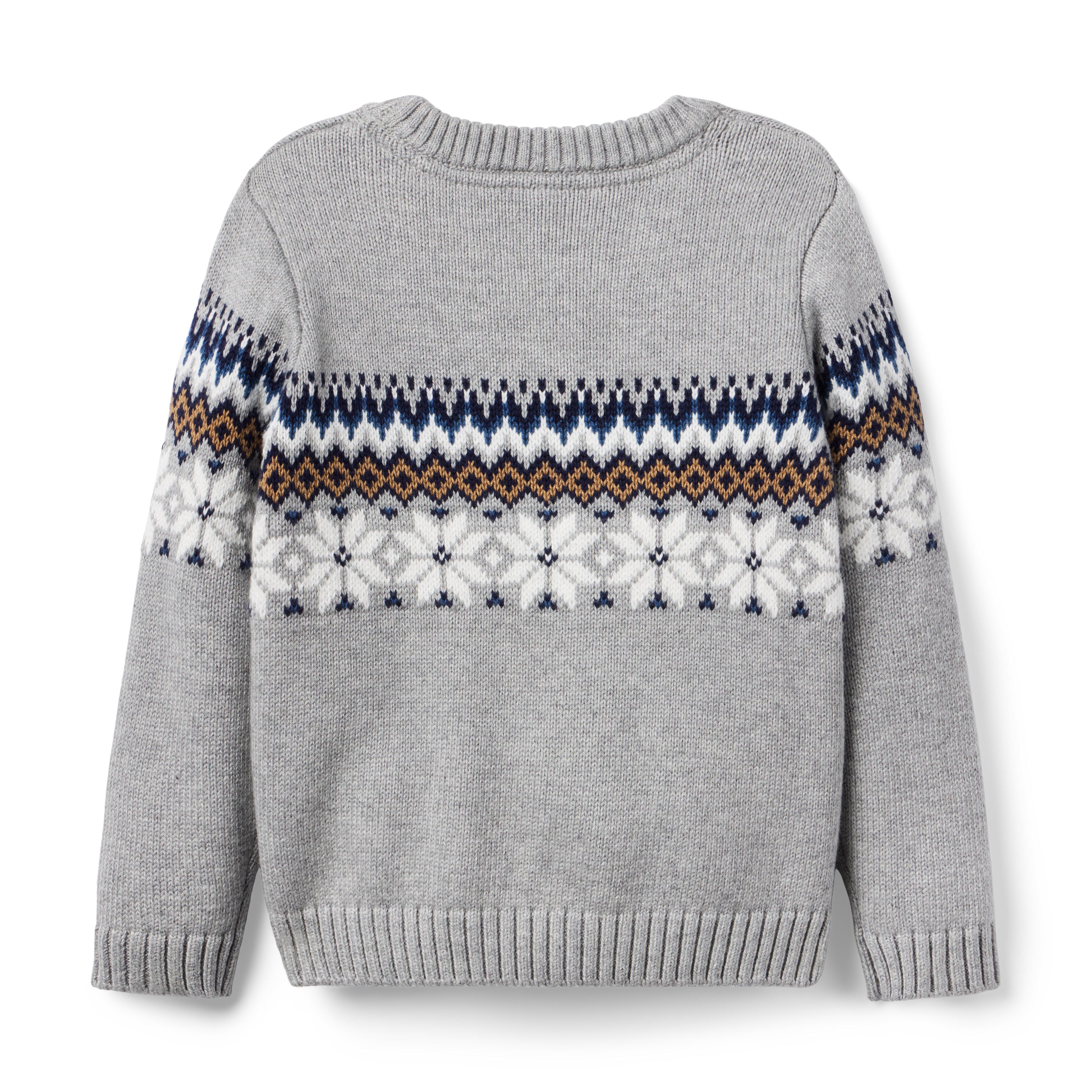 The Snowflake Fair Isle Sweater image number 2