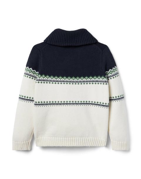 The Pumpkin Fair Isle Sweater