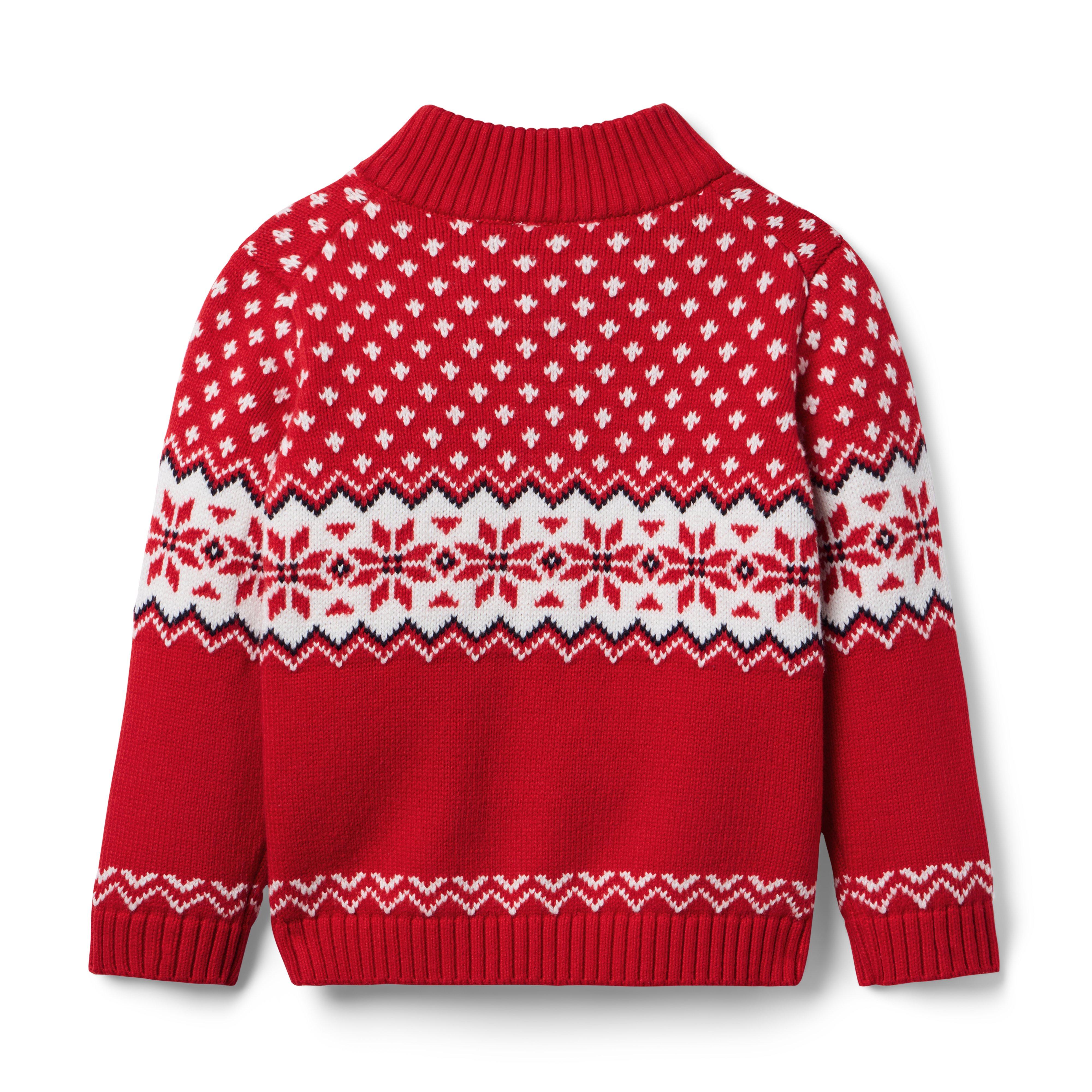 The Fair Isle Mockneck Sweater image number 2