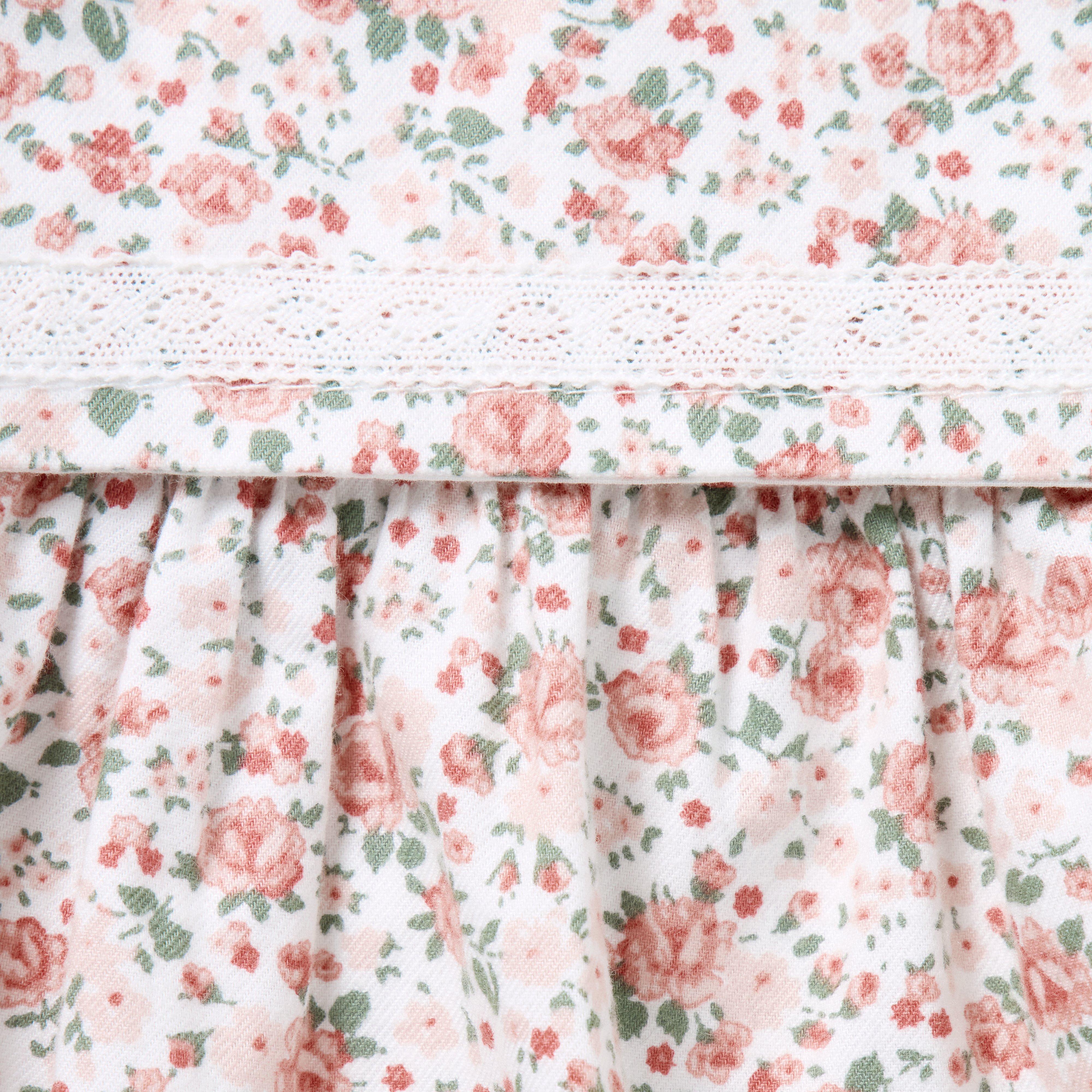 Baby Ditsy Floral Pintuck Dress image number 1