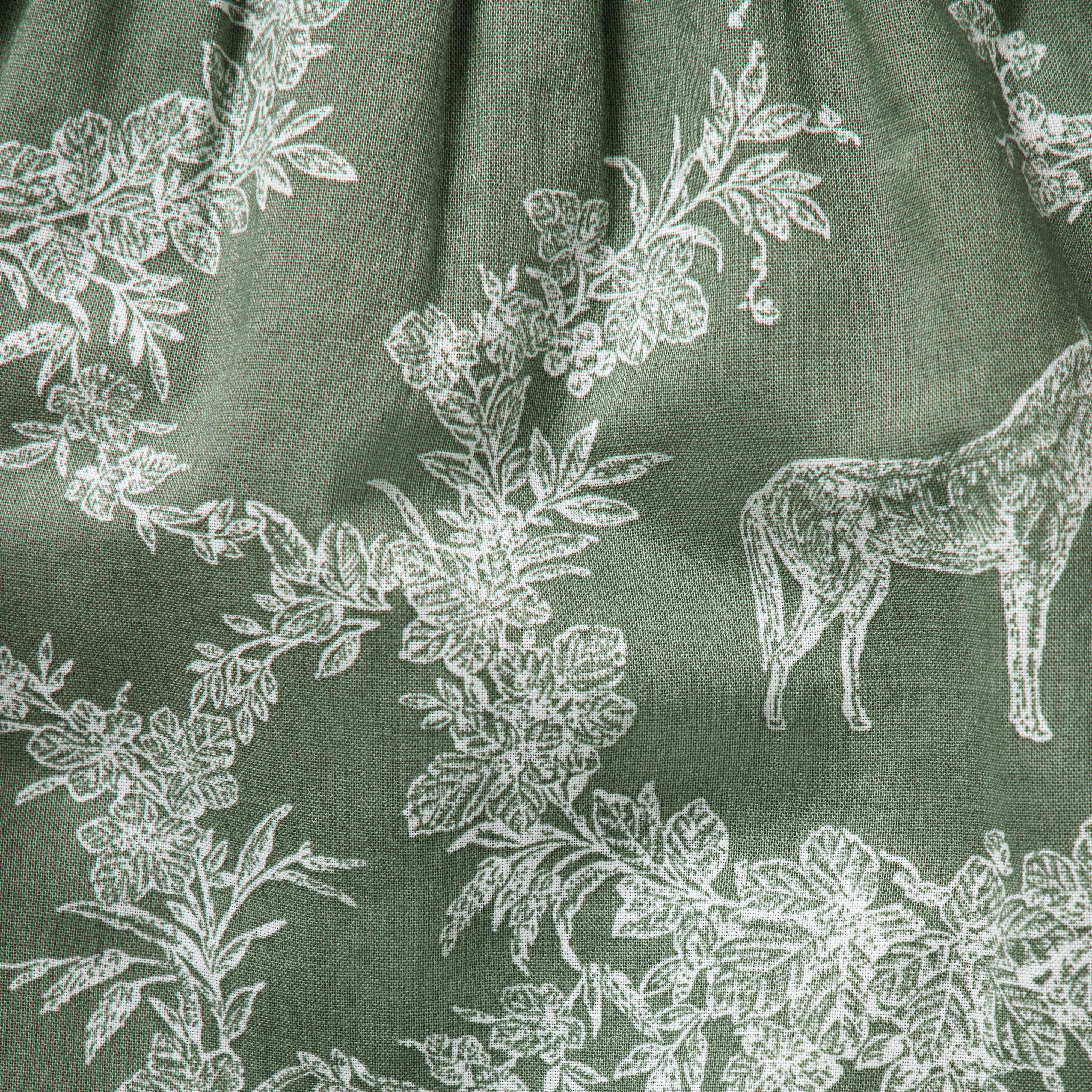 The Horse Toile Baby Romper image number 1