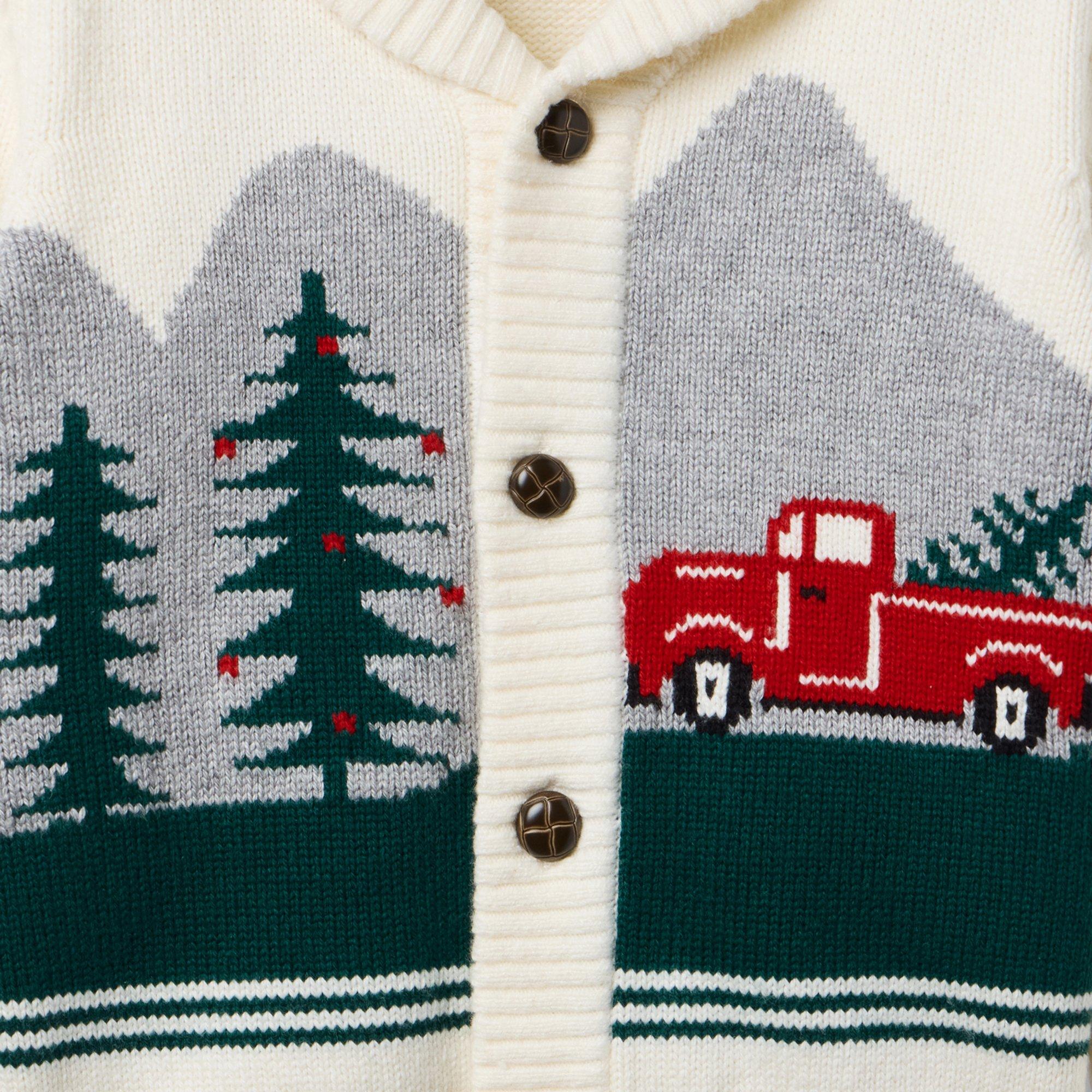 The Holiday Truck Cardigan image number 1