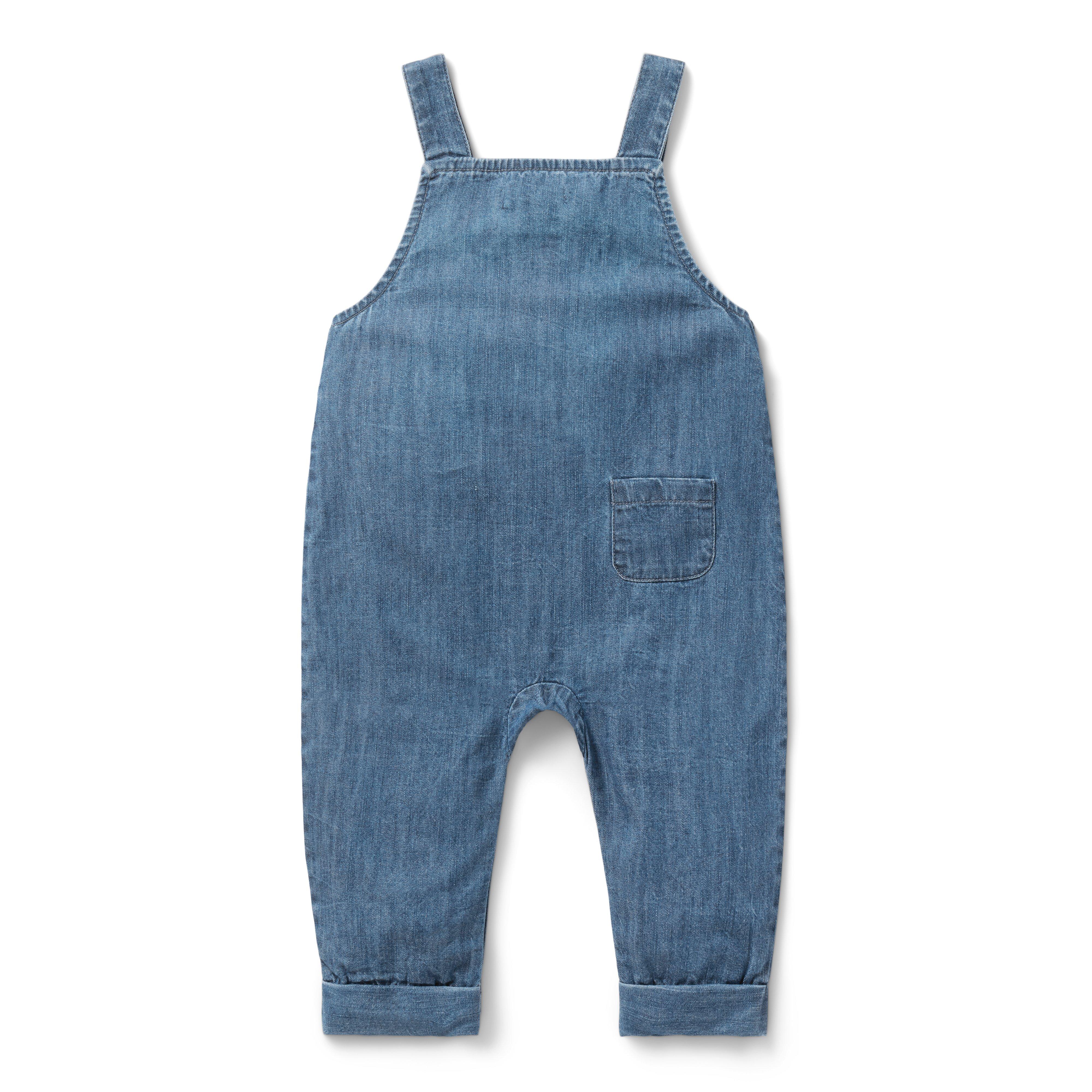 Baby Cowboy Chambray Overall image number 2