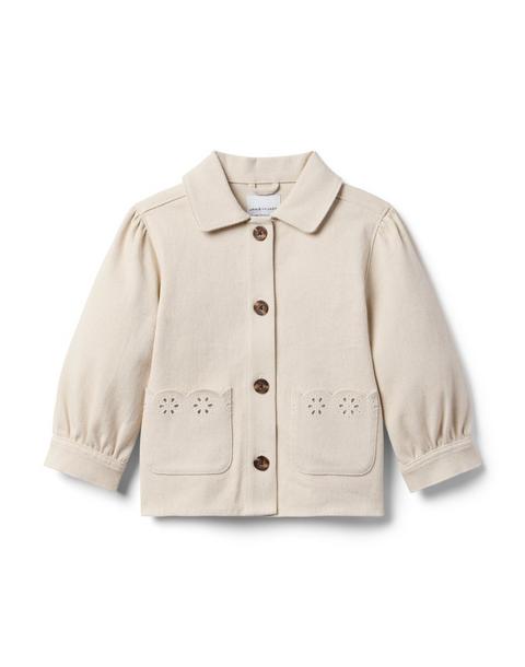 The Twill Eyelet Jacket